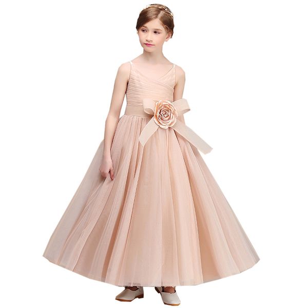 princess pink bow floor length flower girl dresses 2020 applique girls pageant dress first communion dresses party gown, Red;yellow
princess pink bow floor length flower girl dresses 2020 applique girls pageant dress first communion dresses party gown, Red;yellow