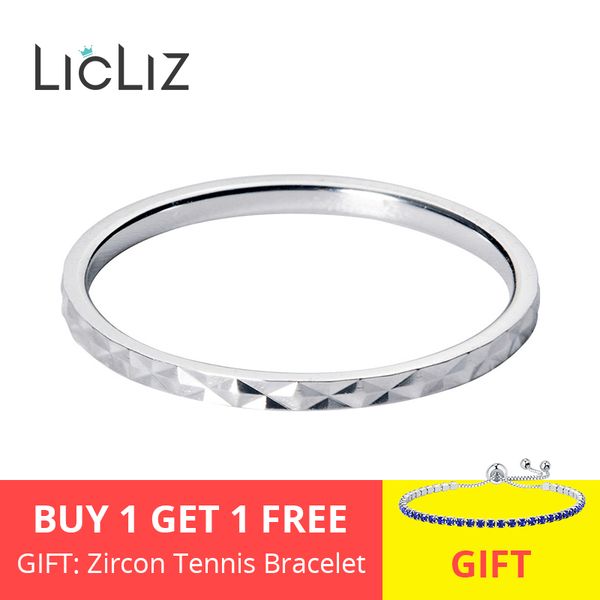 licliz 2020 new 925 sterling silver simple round wave geometric rings for women white rose gold jewelry anillos bague lr0699, Golden;silver
licliz 2020 new 925 sterling silver simple round wave geometric rings for women white rose gold jewelry anillos bague lr0699, Golden;silver