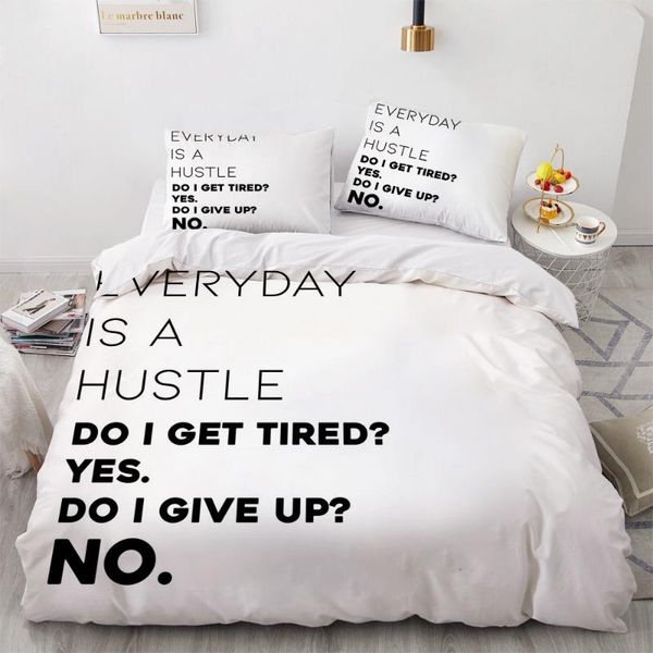 3d printed custom design white letter single double king bedding set duvet cover set quilt covers comforter case home textile
3d printed custom design white letter single double king bedding set duvet cover set quilt covers comforter case home textile