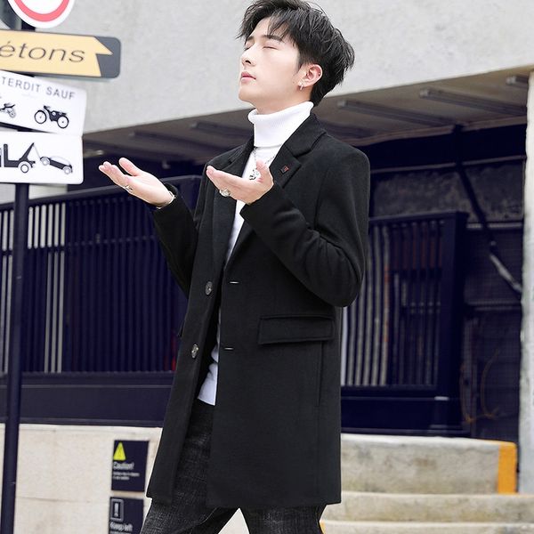 new 2020 korean slim en 50 mid-length new 2020 men's korean slim woolen 50 coat woolwool wool coat men's mid-length, Black
new 2020 korean slim en 50 mid-length new 2020 men's korean slim woolen 50 coat woolwool wool coat men's mid-length, Black