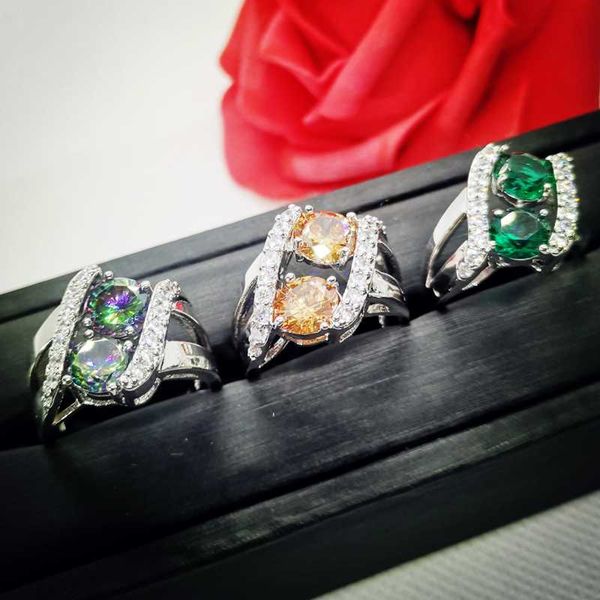 lingmei wholesale fashion party round cut mysterious jewelry rainbow & white cz silver color ring size 6 7 8 9 10 11 12 13 gift, Golden;silver
lingmei wholesale fashion party round cut mysterious jewelry rainbow & white cz silver color ring size 6 7 8 9 10 11 12 13 gift, Golden;silver