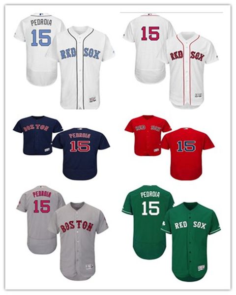 custom any name number quality baseball jersey boston 15 dustin pedroia#red sox baseball wear men women youth jerseys shi, Blue;black 
custom any name number quality baseball jersey boston 15 dustin pedroia#red sox baseball wear men women youth jerseys shi, Blue;black
