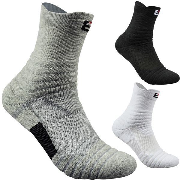 men outdoor sports elite basketball socks men cycling socks compression cotton towel bottom men's skateboard, Black
men outdoor sports elite basketball socks men cycling socks compression cotton towel bottom men's skateboard, Black