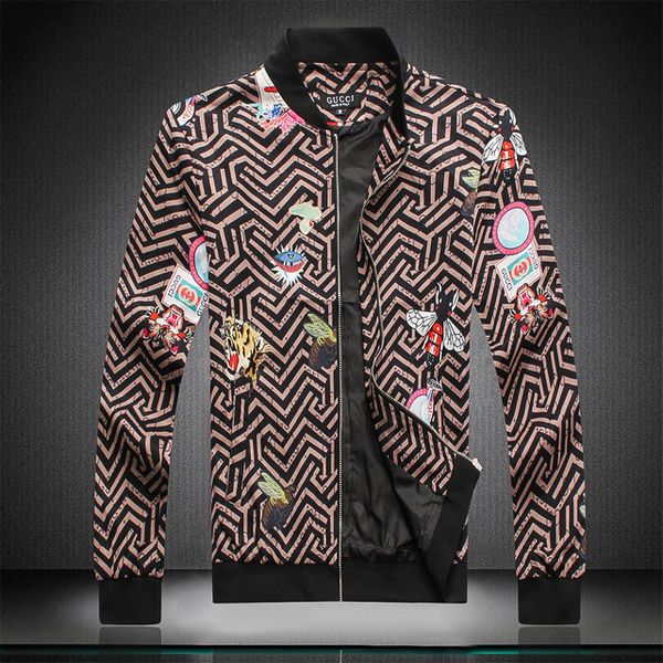 casual jacket windbreaker fashion men jacket hip hop zipper long sleeve cotton blend stand fashion hoodies sweatshirts designer jacket, Black;brown
casual jacket windbreaker fashion men jacket hip hop zipper long sleeve cotton blend stand fashion hoodies sweatshirts designer jacket, Black;brown