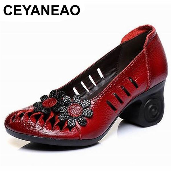 ceyaneao summer autumn 2020 ethnic style genuine leather handmade shoes women round toe pumps hollow flower high heelse1525, Black
ceyaneao summer autumn 2020 ethnic style genuine leather handmade shoes women round toe pumps hollow flower high heelse1525, Black