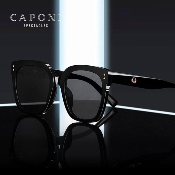 caponi retro gentle sun glasses men vintage dark shades nylon lenses defend uv ray 2020 new square sunglasses for men cp7453, White;black
caponi retro gentle sun glasses men vintage dark shades nylon lenses defend uv ray 2020 new square sunglasses for men cp7453, White;black