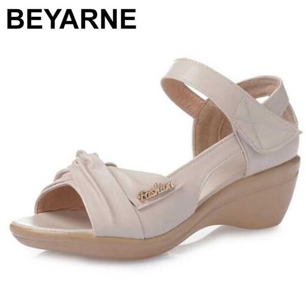beyarnesummer woman shoes leather soft sole open toe wedge sandals casual women shoes 2020 new fashion women sandal, Black
beyarnesummer woman shoes leather soft sole open toe wedge sandals casual women shoes 2020 new fashion women sandal, Black