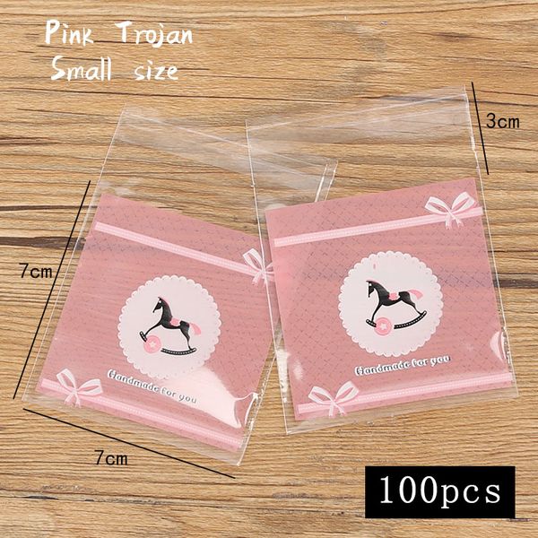 100pcs/lot snack packaging bag pink cartoon bow trojan wedding party homemade cookie transparent biscuit candy wrap
100pcs/lot snack packaging bag pink cartoon bow trojan wedding party homemade cookie transparent biscuit candy wrap