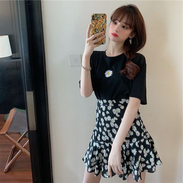 daisy women's summer slimming floral 2020 new chiffon aline dress high waist mid-length aline skirt dresslong skirt long skirtskirt, Black
daisy women's summer slimming floral 2020 new chiffon aline dress high waist mid-length aline skirt dresslong skirt long skirtskirt, Black