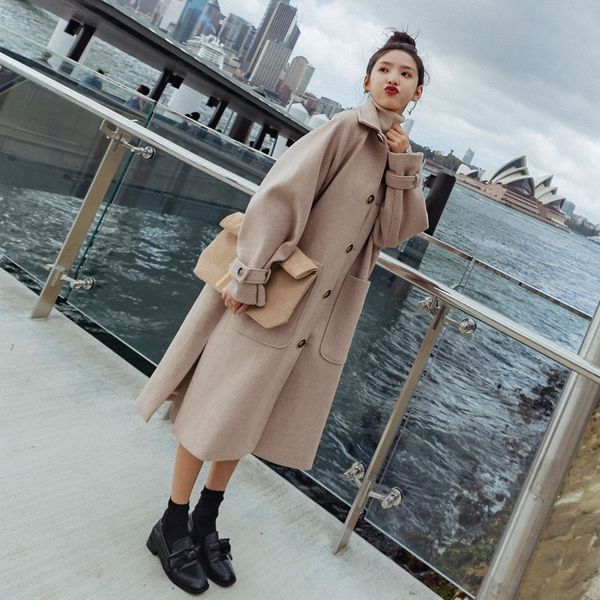 шикарное элегантной леди молоко браун отворот однобортный ан рыхлого шерстяного пальто шерсть пальто шерсти женщин, Black
шикарное элегантной леди молоко браун отворот однобортный ан рыхлого шерстяного пальто шерсть пальто шерсти женщин, Black