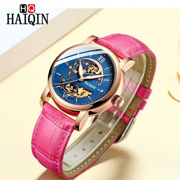 automatic mechanical haiqin ladies watch luxury leather hollow wristwatch brand fashion sports waterproof clock montre femme, Slivery;brown
automatic mechanical haiqin ladies watch luxury leather hollow wristwatch brand fashion sports waterproof clock montre femme, Slivery;brown