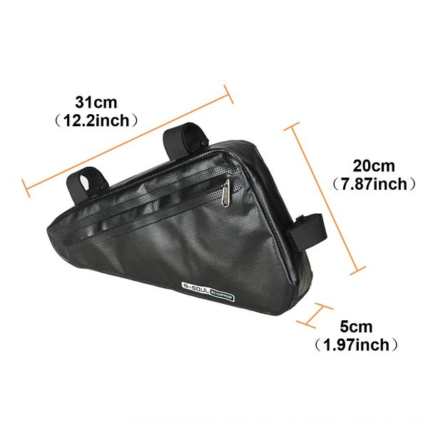b- soul bicycle bicycle large capacity triangle front beam bag anti-water pipe saddle bag mountain road bike riding
b- soul bicycle bicycle large capacity triangle front beam bag anti-water pipe saddle bag mountain road bike riding