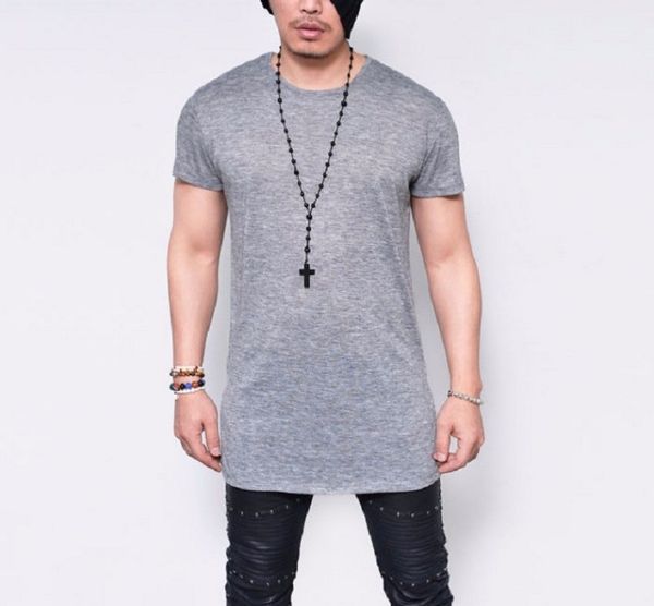 summer men's short sleeve long style solid black white gray plain t shirt t shirts men hip hop tee, White;black
summer men's short sleeve long style solid black white gray plain t shirt t shirts men hip hop tee, White;black