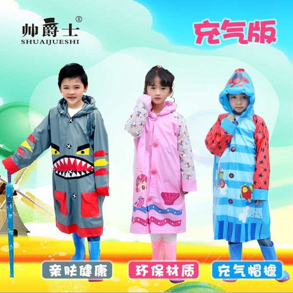 kfwdn environmentally friendly pvc children's raincoat with schoolbag korean cartoon princess brim student one-piece poncho inflatable, Black
kfwdn environmentally friendly pvc children's raincoat with schoolbag korean cartoon princess brim student one-piece poncho inflatable, Black