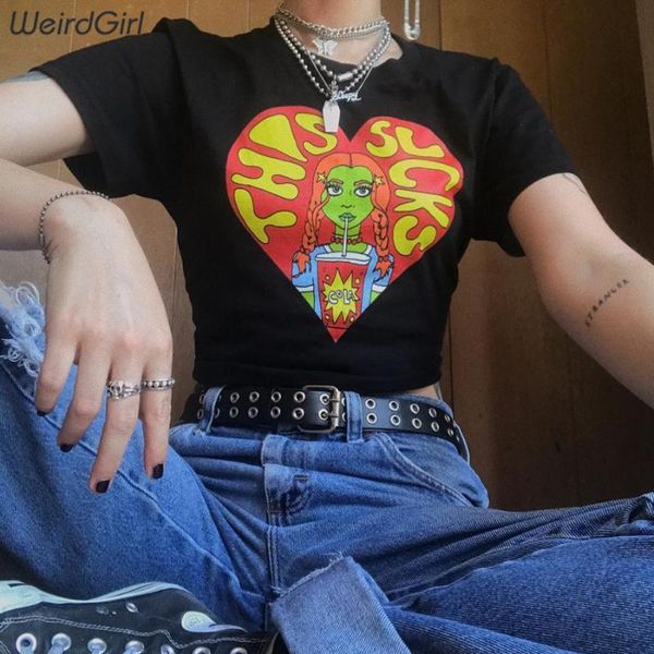 weirdgirl women love star cartoon print casual t-shirts short sleeve o-neck tee summer female tshirt stretched new harajuku, White
weirdgirl women love star cartoon print casual t-shirts short sleeve o-neck tee summer female tshirt stretched new harajuku, White