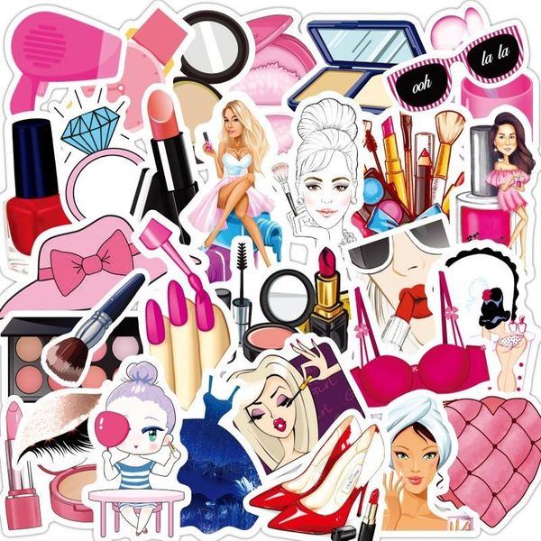 5 sets=250pcs pink girl makeup perfume bottle waterproof pvc trolley case stickers
5 sets=250pcs pink girl makeup perfume bottle waterproof pvc trolley case stickers