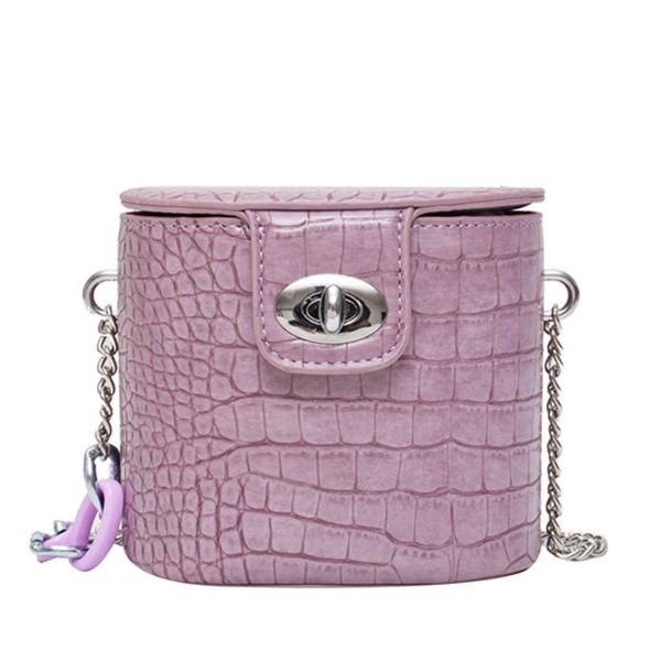 fashion crocodile pattern bucket crossbody bags for women 2020 summer chain pu leather shoulder bags solid color simple handbags
fashion crocodile pattern bucket crossbody bags for women 2020 summer chain pu leather shoulder bags solid color simple handbags