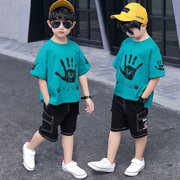 188s7 children's boys' short-sleeved suit summer 2020 new children in the big two-piece boy foreign flavor korean fashionable clot
188s7 children's boys' short-sleeved suit summer 2020 new children in the big two-piece boy foreign flavor korean fashionable clot