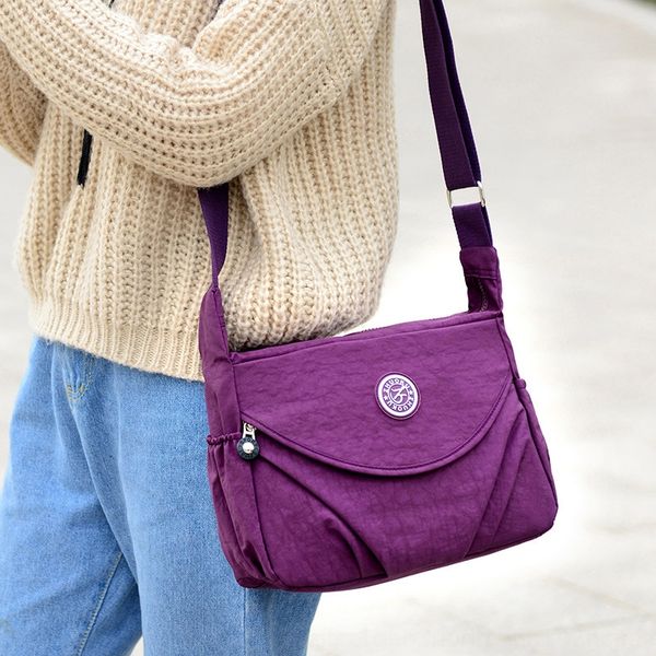 zhuo ku new nylon bag crossbar waterproof satchel fashion trend ultra light casual small satchel
zhuo ku new nylon bag crossbar waterproof satchel fashion trend ultra light casual small satchel