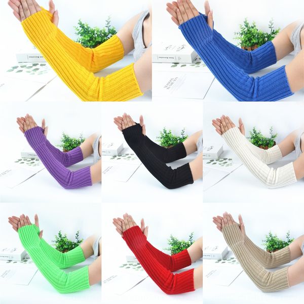 lmofj new fashion fluorescent armrest autumn and winter warm women's long knitted flat needle warm and gloves half finger sleeve missin
lmofj new fashion fluorescent armrest autumn and winter warm women's long knitted flat needle warm and gloves half finger sleeve missin