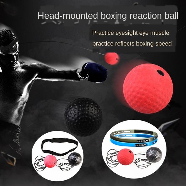 head-mounted boxing speed ball reaction ball children's combat training sanda vent precision decompression magic magic
head-mounted boxing speed ball reaction ball children's combat training sanda vent precision decompression magic magic