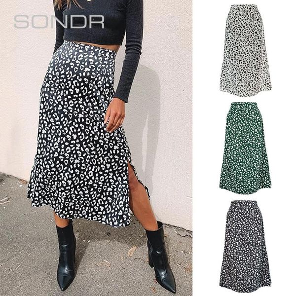 2020 spring and summer women chiffon print elegant fashion slim slimming split skirt zipper high waist medium-length dress, Black
2020 spring and summer women chiffon print elegant fashion slim slimming split skirt zipper high waist medium-length dress, Black