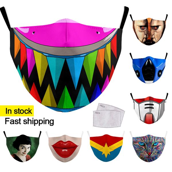 kids adultcartoon mask totoro print face masks cute reusable pink unicorn masks fabric protective pm2.5 washable masks, Silver
kids adultcartoon mask totoro print face masks cute reusable pink unicorn masks fabric protective pm2.5 washable masks, Silver
