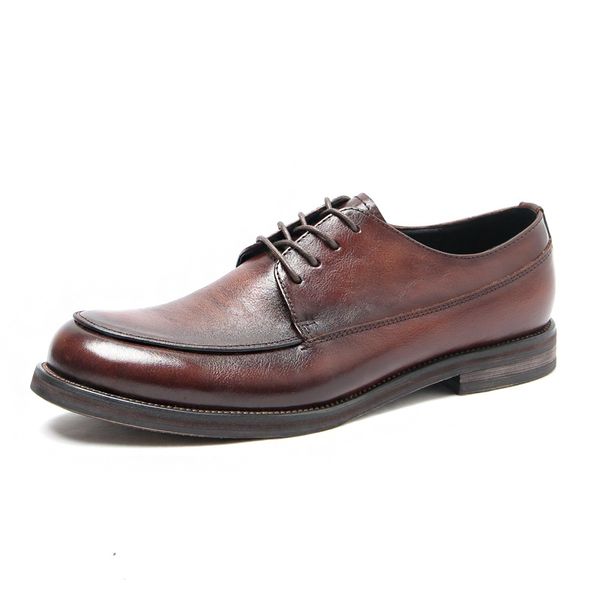 casual business mens shoes genuine leather mens formal dress shoes autumn winter british retro men cowhide, Black
casual business mens shoes genuine leather mens formal dress shoes autumn winter british retro men cowhide, Black