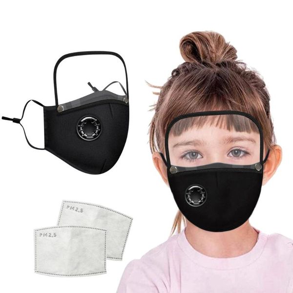 black respirator face maks for kids with 2pc filter detachable eyeshield cotton reusable fashion maskking mascarillas bandana
black respirator face maks for kids with 2pc filter detachable eyeshield cotton reusable fashion maskking mascarillas bandana