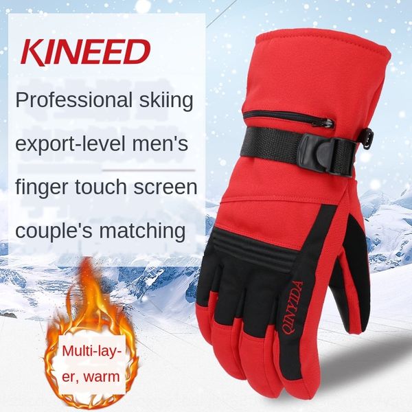 pro yida ski warm and gloves winter warm thickened waterproof windproof outdoor fashion touch screen gloves for men, Blue;gray
pro yida ski warm and gloves winter warm thickened waterproof windproof outdoor fashion touch screen gloves for men, Blue;gray