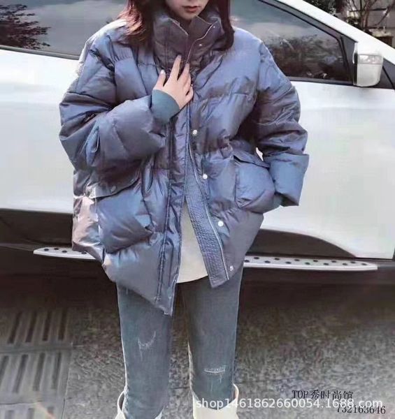 y2dni real bright-faced women's short 2020 new winter korean style stand collar loose small bread down jacket bread down jacket clothes, Black
y2dni real bright-faced women's short 2020 new winter korean style stand collar loose small bread down jacket bread down jacket clothes, Black