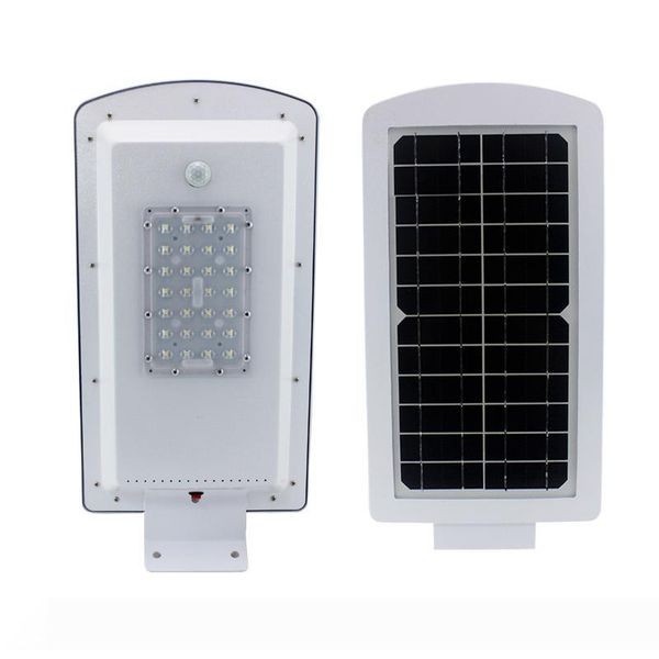 

Umlight1688 Solar LED Street Light Auto On Off Dusk to Dawn Integrated IP65 Flood Light with PIR Motion Sensor All-in-one Wireles