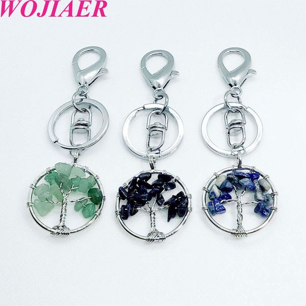 wojiaer natural stone keychains tiger s eye obsidian tree of life reiki pendant crystal key chain for bag car ladies jewelry dbw911, Slivery;golden
wojiaer natural stone keychains tiger s eye obsidian tree of life reiki pendant crystal key chain for bag car ladies jewelry dbw911, Slivery;golden