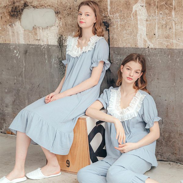2020 honeymoon nightdress deep u-neck short sleeves lace cotton women summer night wear home dress elegant nightgown, Black;red
2020 honeymoon nightdress deep u-neck short sleeves lace cotton women summer night wear home dress elegant nightgown, Black;red