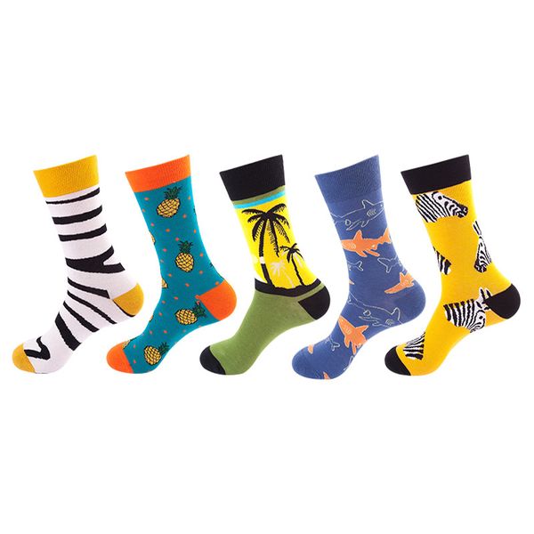 creative european american men socks long tube fashion hip-hop skateboard harajuku couple personality trend funny cotton socks, Black
creative european american men socks long tube fashion hip-hop skateboard harajuku couple personality trend funny cotton socks, Black