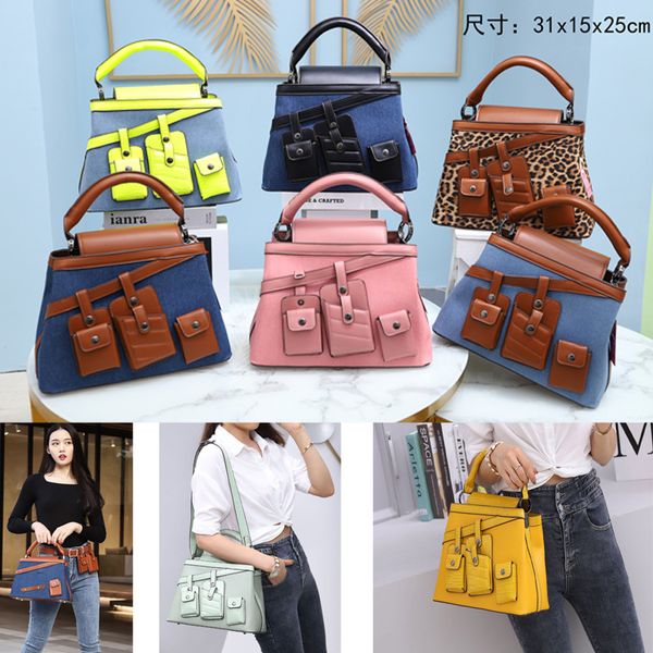2020 good quality shoulder bag women's bag fashion handbag versatile cross-body carrying purse high-capacity
2020 good quality shoulder bag women's bag fashion handbag versatile cross-body carrying purse high-capacity
