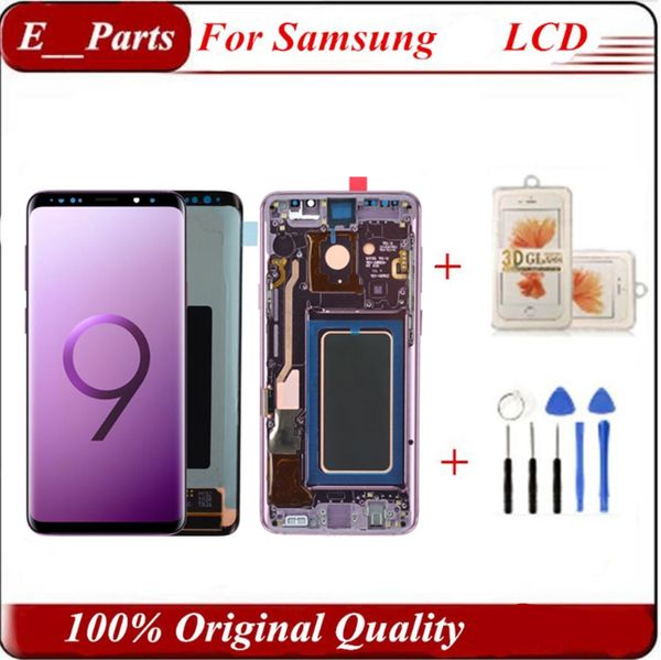 lcd touch screen for samsung galaxy s9 display s9+ plus g960 g965 touch screen digitizer with frame and no frame dhl
lcd touch screen for samsung galaxy s9 display s9+ plus g960 g965 touch screen digitizer with frame and no frame dhl