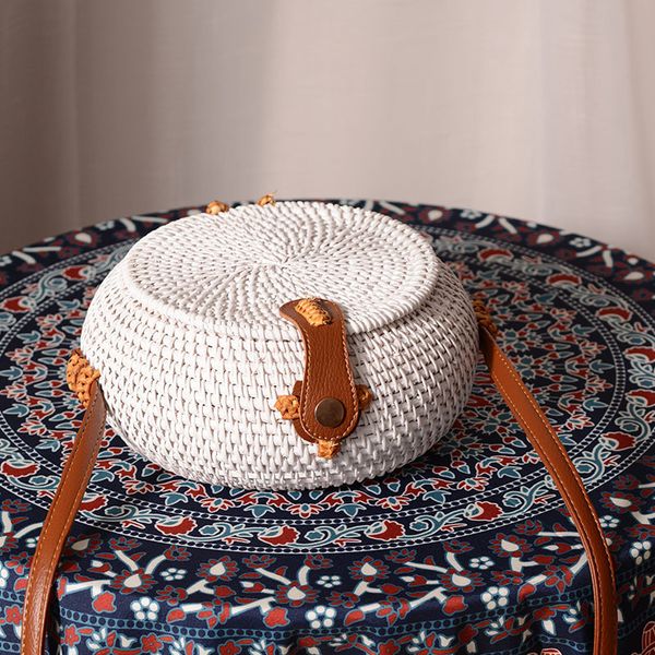 designer bag2019 round straw bags women summer rattan bag handmade woven beach cross body bag circle bohemia white color handbag bali
designer bag2019 round straw bags women summer rattan bag handmade woven beach cross body bag circle bohemia white color handbag bali