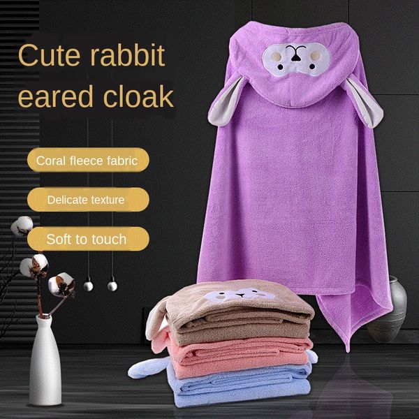 uhdsw new coral fleece soft and comfortable hooded children's three-dimensional rabbit ears cute cloak bath towel rabbit ear bath t
uhdsw new coral fleece soft and comfortable hooded children's three-dimensional rabbit ears cute cloak bath towel rabbit ear bath t