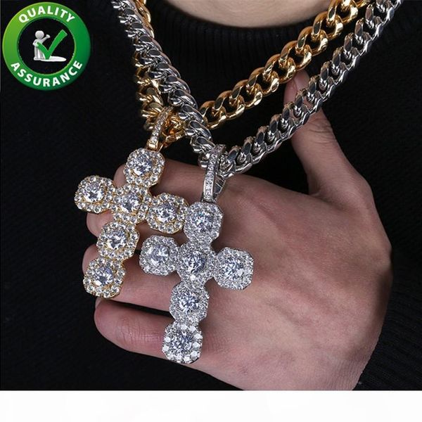 hip hop jewelry designer necklace mens iced out pendant luxury bling cuban link chains diamond cross necklaces gold silver rapper charms 
hip hop jewelry designer necklace mens iced out pendant luxury bling cuban link chains diamond cross necklaces gold silver rapper charms
