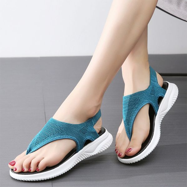 women autumn clip toe knitting sandals ladies slip on light comfort flats shoes female fashion casual woman platform sandal 2020, Black
women autumn clip toe knitting sandals ladies slip on light comfort flats shoes female fashion casual woman platform sandal 2020, Black