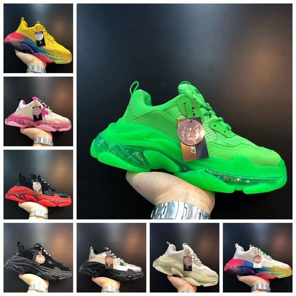 fashion paris triple s crystal bottom green white rainbow tripler mens womens running shoes boots platform sneakers women sports dad shoes
fashion paris triple s crystal bottom green white rainbow tripler mens womens running shoes boots platform sneakers women sports dad shoes