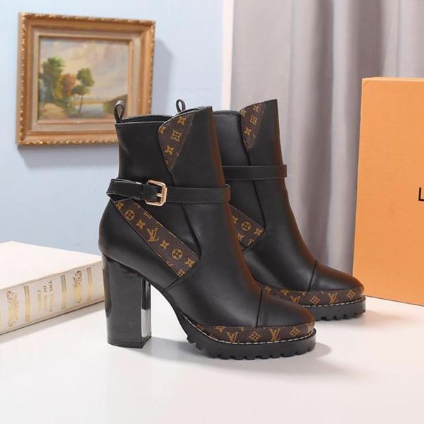 luxury womens shoes boots star trail ankle boot leather martin boots with box lady shoes for party wedding bottes chaussures de femme sale, Black
luxury womens shoes boots star trail ankle boot leather martin boots with box lady shoes for party wedding bottes chaussures de femme sale, Black