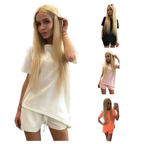 women's fashion new summer short sleeve pure color leisure t-shirt & shorts set chiffon 2 pieces suit(black,s/us-4/uk-8, Gray
women's fashion new summer short sleeve pure color leisure t-shirt & shorts set chiffon 2 pieces suit(black,s/us-4/uk-8, Gray