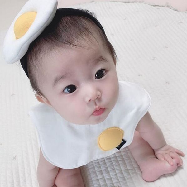 ins towel new baby hair band baby saliva towel cotton cartoon poached egg style hair band bib two-piece set
ins towel new baby hair band baby saliva towel cotton cartoon poached egg style hair band bib two-piece set