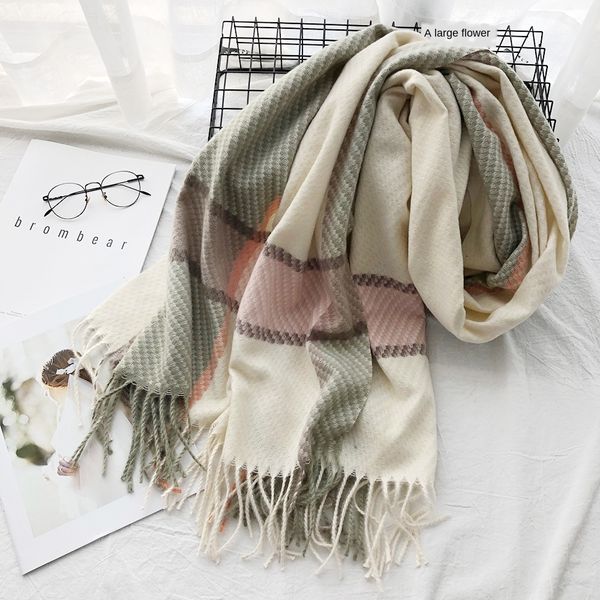 winter new plaid tassel wool scarf women winter long korean style women all-match thickened warm warm scarf shawl shawl dual-purpose, Blue;gray
winter new plaid tassel wool scarf women winter long korean style women all-match thickened warm warm scarf shawl shawl dual-purpose, Blue;gray