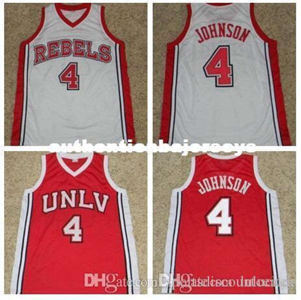 factory outlet custom #4 larry johnson unlv runnin rebels basketball jersey red white embroidery stitched custom any name and number, Gray
factory outlet custom #4 larry johnson unlv runnin rebels basketball jersey red white embroidery stitched custom any name and number, Gray