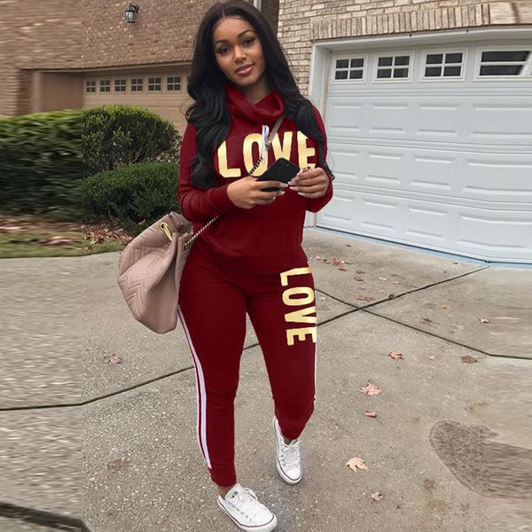 fannic плюс размер 2 piece set женщины outfit любовь письмо печати high neck толстовки толстовки брюки tracksuit streetwear повседневный кос, Gray
fannic плюс размер 2 piece set женщины outfit любовь письмо печати high neck толстовки толстовки брюки tracksuit streetwear повседневный кос, Gray