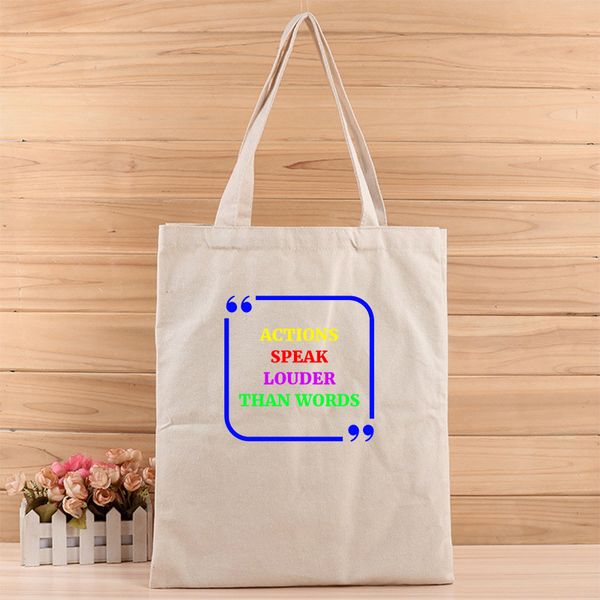 мода action красноречивее слов девочек и женская случайный canvas tote bag костюм для покупок, подарков, свадьбы, дня рождения или что-нибуд
мода action красноречивее слов девочек и женская случайный canvas tote bag костюм для покупок, подарков, свадьбы, дня рождения или что-нибуд