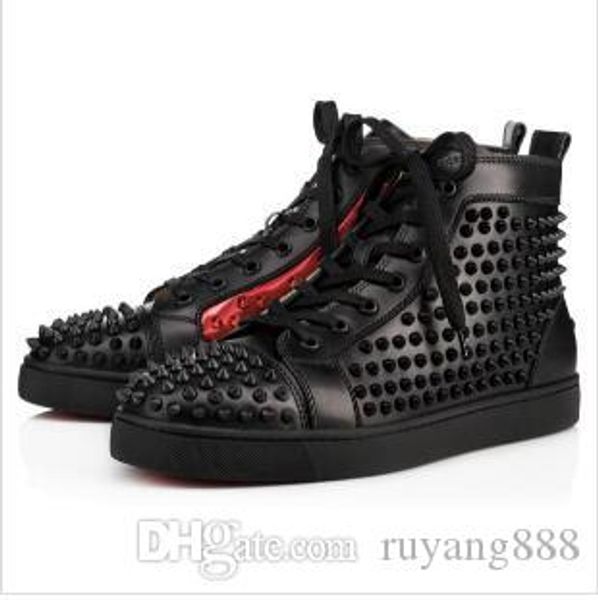 2019 most popular designer shoe pegs sneakers high spike pegs black and white leather flat party shoes for men
2019 most popular designer shoe pegs sneakers high spike pegs black and white leather flat party shoes for men